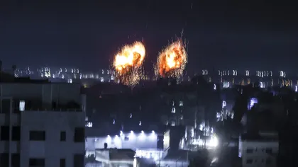Primul atac al Israelului asupra Fâşiei Gaza, de la instalarea noului premier. Aviaţia a lovit mai multe ţinte