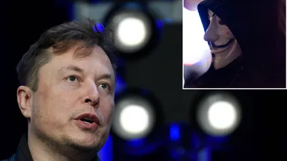 Elon Musk, ameninţat de hackerii de la Anonymus. 