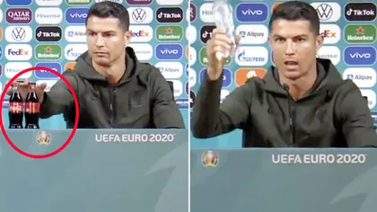 Cristiano Ronaldo, gestul şocant după care Coca-Cola a pierdut 4 miliarde de dolari. 