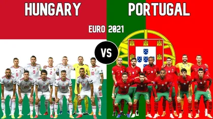 UNGARIA-PORTUGALIA 0-3. Ronaldo, singurul fotbalist care a marcat la cinci Campionate Europene