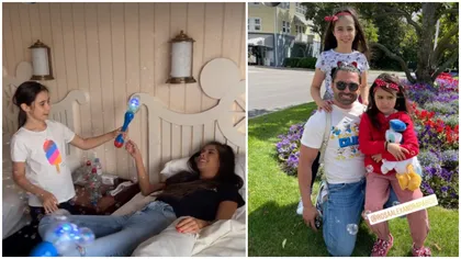 E oficial! Pepe și Yasmine Ody, vacanță în familie alături de copiii artistului la Disneyland în Paris