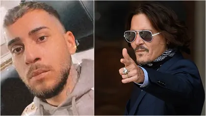 Mesajul primit de Fulgy de la Johnny Depp, după ce fiul Clejanilor ar fi susținut că actorul de la Hollywood ar fi tatăl său natural