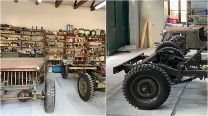 Atelierul Auto al Regelui Mihai, deschis pentru prima dată românilor, după 74 de ani. Cum arată jeep-ul Maiestății Sale