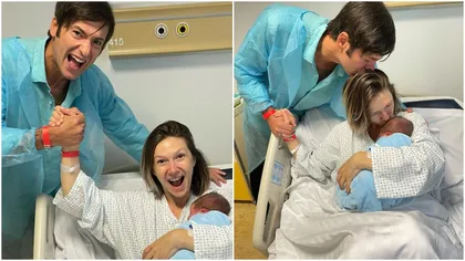 Adela Popescu a devenit mămică pentru a treia oară! Imagini cu băiețelul nou-născut: ”Face cât 10 fetițe!”
