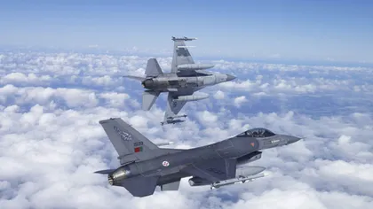 În România va fi înfiinţat un centru pentru pregătirea piloţilor ucraineni pe F-16
