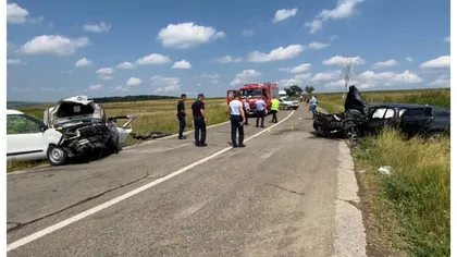 Accident cumplit în Botoşani. Un bărbat a murit, iar alte trei persoane au fost rănite grav