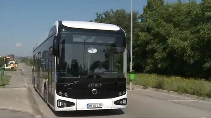 Aşa arată primul autobuz electric fabricat în România. Dotări tehnice de ultimă generaţie VIDEO