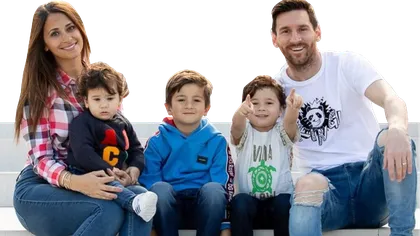 Lionel Messi, clip de 18 milioane de vizualizări în 16 ore. Ce face starul de la Barcelona cu cei trei copii ai săi VIDEO