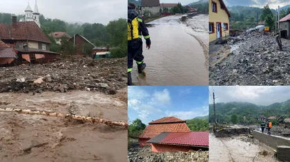 Inundaţii în Alba. Oamenii vor primi ajutoare de la stat după vizita lui Florin Cîţu VIDEO