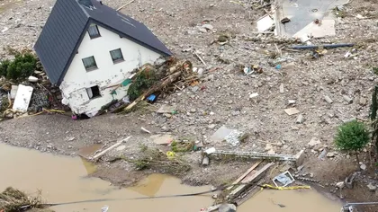 Inundaţii devastatoare în Germania şi Belgia din cauza vremii extreme. Peste 100 de oameni au murit. Imaginile dezastrului! VIDEO