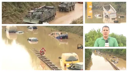 EXCLUSIV | Imaginile catastrofei provocate de inundaţii în Germania. Trimisul special România TV, în oraşul cel mai afectat de calamităţi. 