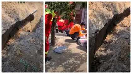 Tragedie în județul Dolj! Muncitor prins sub pământul surpat în şanţul la care lucra
