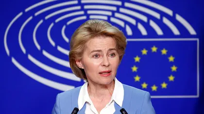 Ursula von der Leyen va lipsi la discursul lui Macron din plenul PE. Șefa Comisiei Europene e contact al unui pacient cu Covid