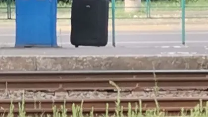 Alertă la Arad! Valiză suspectă găsită într-o stație de tramvai