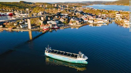 Nava de mărfuri a viitorului, construită în Norvegia. Prima ambarcațiune din lume cu emisii zero și fără echipaj