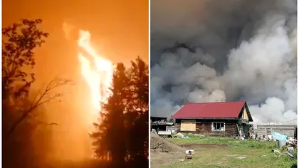 Arde Siberia! Peste patru milioane de hectare de pădure siberiană, mistuite de flăcări