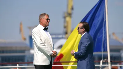 Klaus Iohannis și Florin Cîțu, prima discuție în public după scandalul condamnării premierului