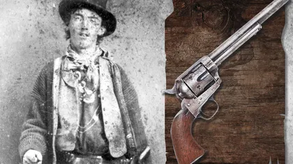 Pistolul cu care a fost ucis Billy The Kid, vândut la licitaţie cu peste 6 milioane de dolari