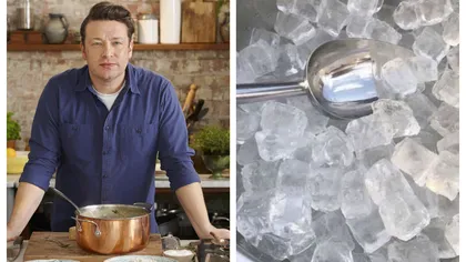 Trucul lui Jamie Oliver care face minuni în bucătărie. Pune un cub de gheaţă în farfurie iar rezultatele te vor uimi