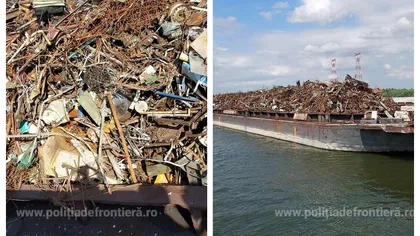 Peste o mie de tone de deşeuri transportate ilegal din Serbia, oprite la Cernavodă. A fost deschis dosar penal