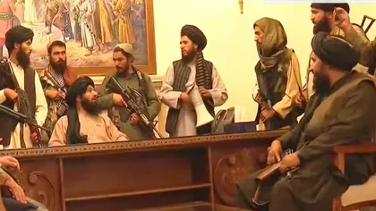 Talibanii au intrat în palatul prezidențial din Afganistan, după ce președintele Ashraf Ghani a fugit din ţară. FOTO, VIDEO