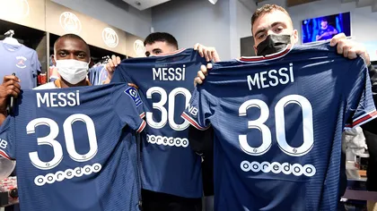 PSG, prima lovitură după transferul lui Lionel Messi. În 7 minute s-au vândut 150.000 de tricouri: încasări de 16 milioane de euro!