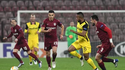 CFR Cluj - Young Boys Berna 1-1 în prima manşă a turului al treilea preliminar al Ligii Campionilor. Oaspeţii au egalat în minutul 90+3