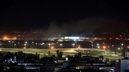 Atac cu drone asupra aeroportului Erbil din Irak VIDEO
