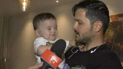 Prima apariție la TV a fiului lui Liviu Vârciu și al Andei Călin: 