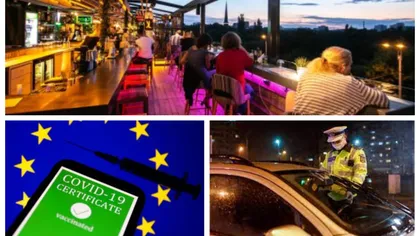 Noile restricții impuse de Guvern în România: Carantina de noapte, aplicată în weekend la incidența de 6 la mie. Accesul în restaurantele din mall doar cu certificatul verde, după ce rata trece de 3