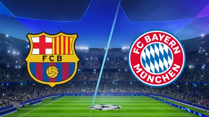 Barcelona - Bayern 0-3 în Champions League. Rezultate şi marcatori