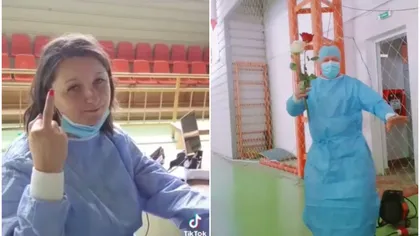Petrecere cu manele și gesturi obscene într-un centru de vaccinare din Botoşani. Medicii şi asistentele au fost concediaţi