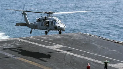 Un elicopter militar a căzut în Oceanul Pacific, în dreptul oraşului San Diego