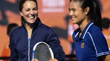 Emma Răducanu, partidă de tenis cu Kate Middleton: 