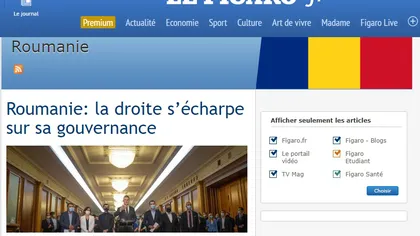 Le Figaro, despre criza politică din România: 