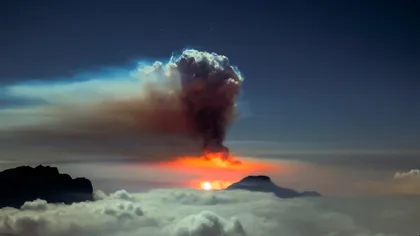 Norul de cenuşă de la vulcanul din Insulele Canare a ajuns deasupra României. Timp de două zile el va traversa ţara noastră