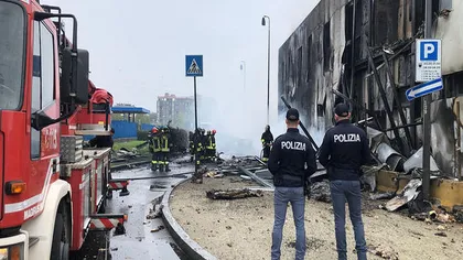 Un avion românesc s-a prăbușit lângă Milano! Afaceristul Dan Petrescu și fetele unui jurnalist cunoscut, morți în tragedie. Imagini cumplite de la locul accidentului - FOTO