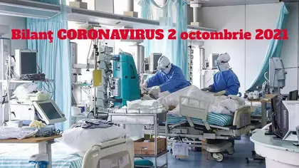 Bilanţ coronavirus 2 octombrie. Un nou record de infectări COVID - 12590 cazuri în 24 de ore şi peste 1400 de pacienţi la ATI