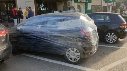 Ce a păţit un şofer din Suceava după ce şi-a parcat maşina strâmb. Lecţia primită: 