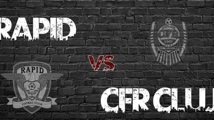 RAPID - CFR CLUJ 2-0. Giuleştenii înving campioana după cinci meciuri fără victorie