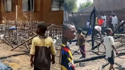 Incendiu violent într-o şcoală din Niger. Cel puţin 25 de elevi au murit