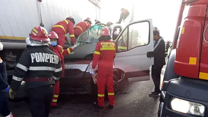 Şicanare sângeroasă pe drumul Alexandria - Bucureşti. Doi şoferi de TIR ar fi provocat intenţionat un accident mortal VIDEO