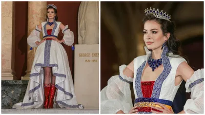 Primele imagini cu rochia de 200.000 de dolari pe care Miss Universe România o va îmbrăca pe scena marii finale din Israel