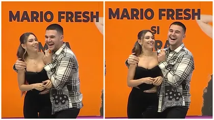 Mario Fresh și Mira, pentru prima dată împreună la TV după sărutul pătimaș: 