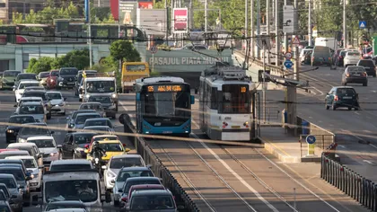 Autobuzele nu vor mai circula pe liniile de tramvai în Bucureşti. Explicaţia autorităţilor
