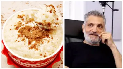 Reţetă orez cu lapte, desertul preferat al copilăriei lui Damian Drăghici. Ingredientul - minune folosit de artist