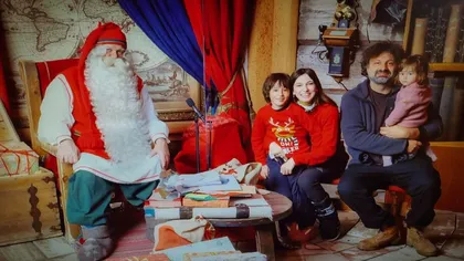 Dana Rogoz, vacanţă cu familia în Laponia: 