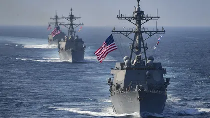 Rusia desfăşoară exerciţii militare în Marea Neagră, în prezenţa navelor americane