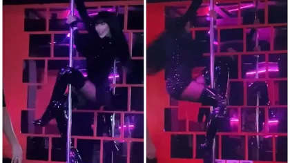 Bianca Drăguşanu, dans lasciv la bară. Imagini incediare cu diva care se distrează în club, fără Bădălău. VIDEO