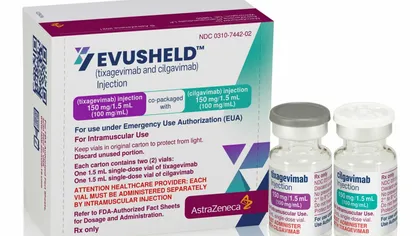 Evusheld, o combinație de anticorpi monoclonali cu acțiune prelungită, își păstrează activitatea neutralizanta împotriva variantei Omicron, arată studiile desfășurate de universitățile Oxford și Washington